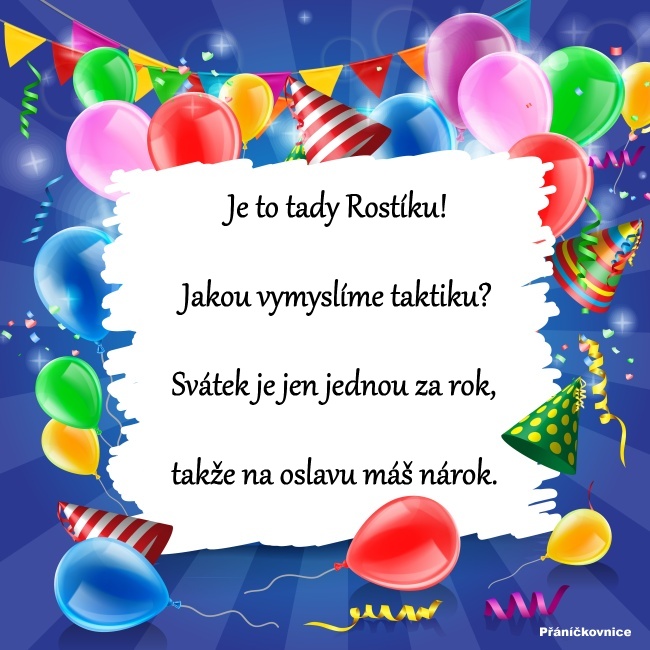 Rostislav (19.4.) – přání k svátku